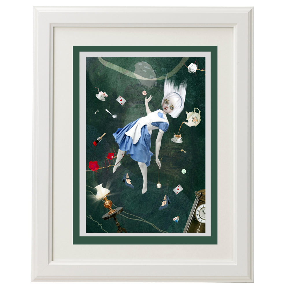 Alice in Wonderland Greeting Card | Rabbit Hole
