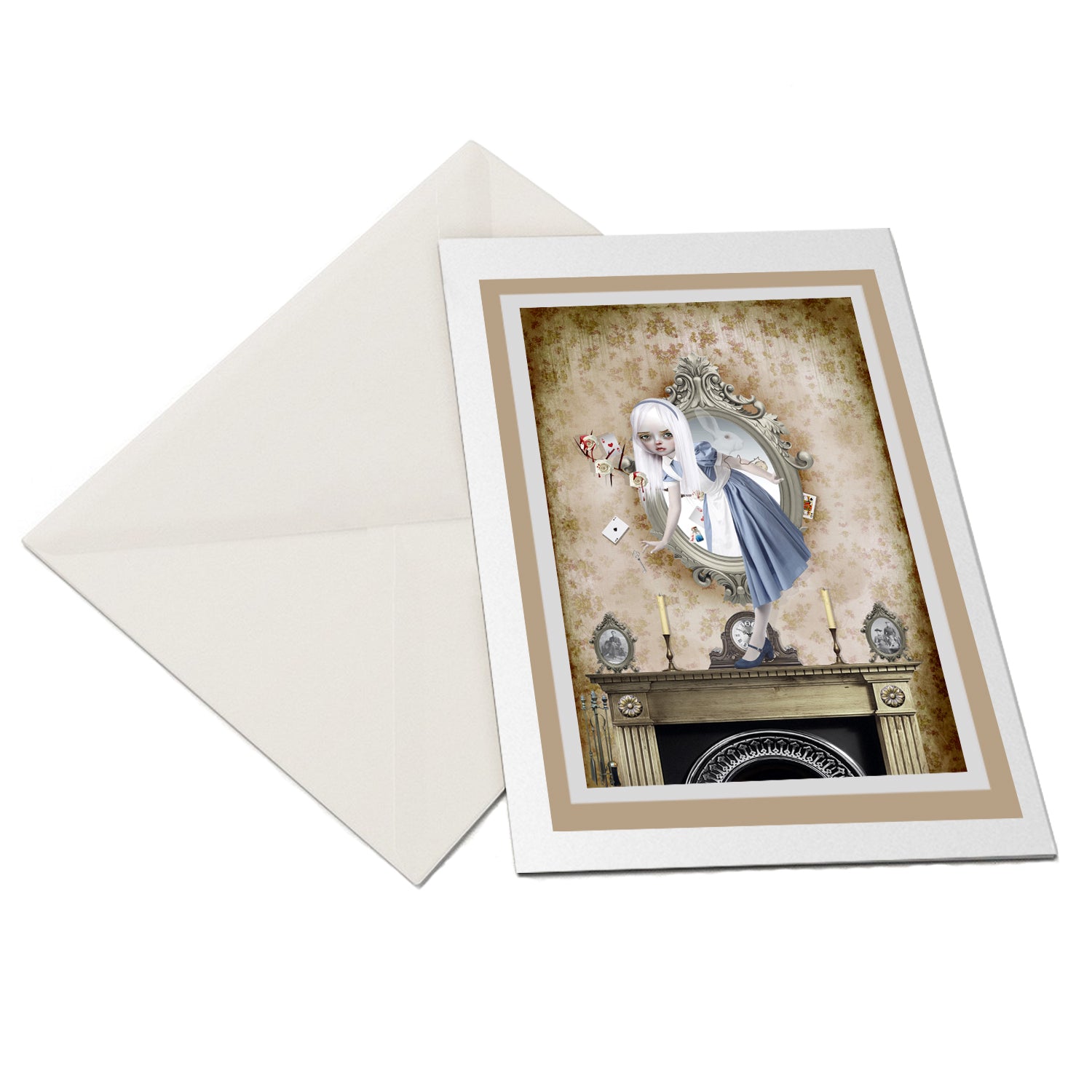 Card comes with envelope