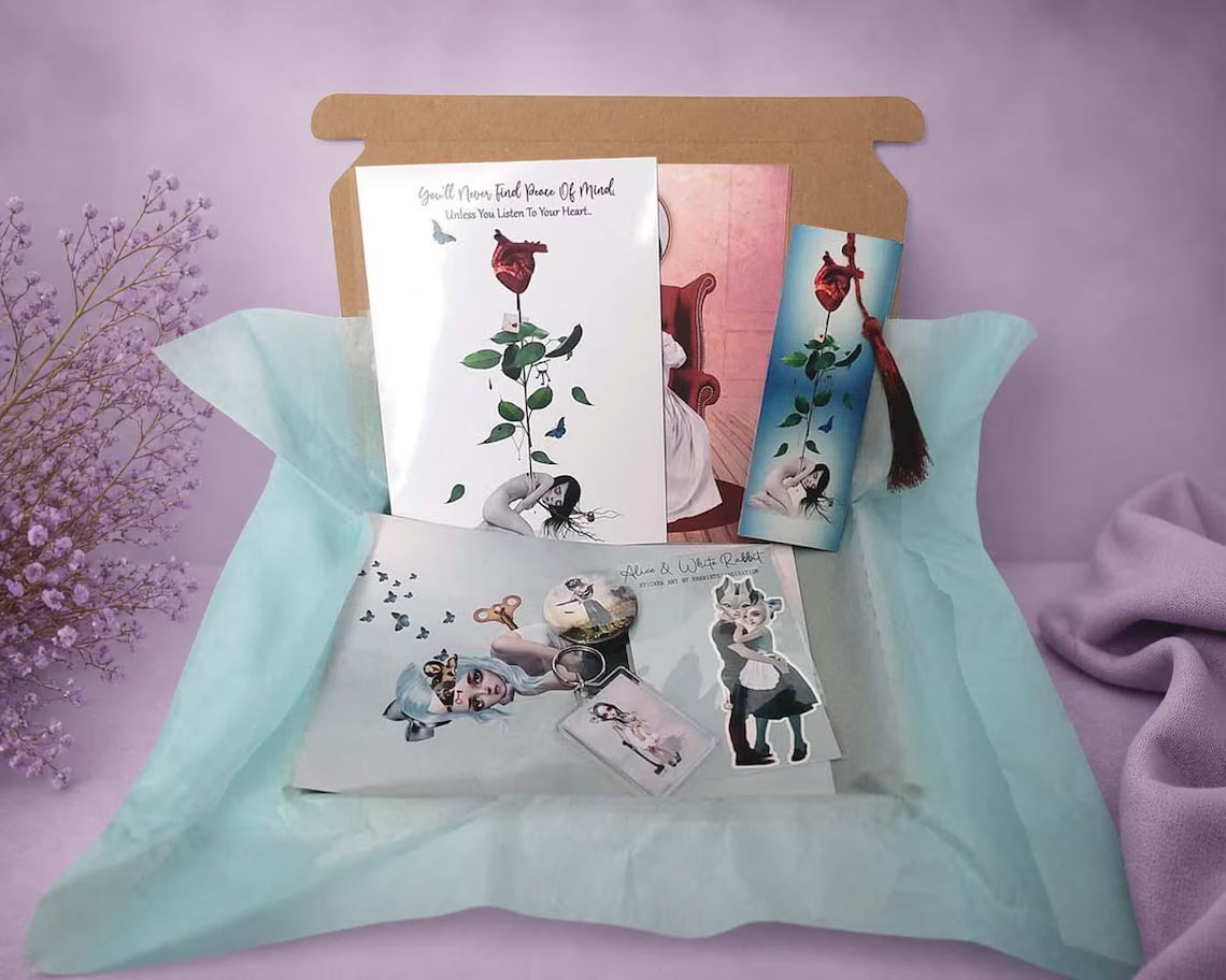 Mystery Art Bundle Box NOT Art supplies!!!, Themed Art Assortment Box